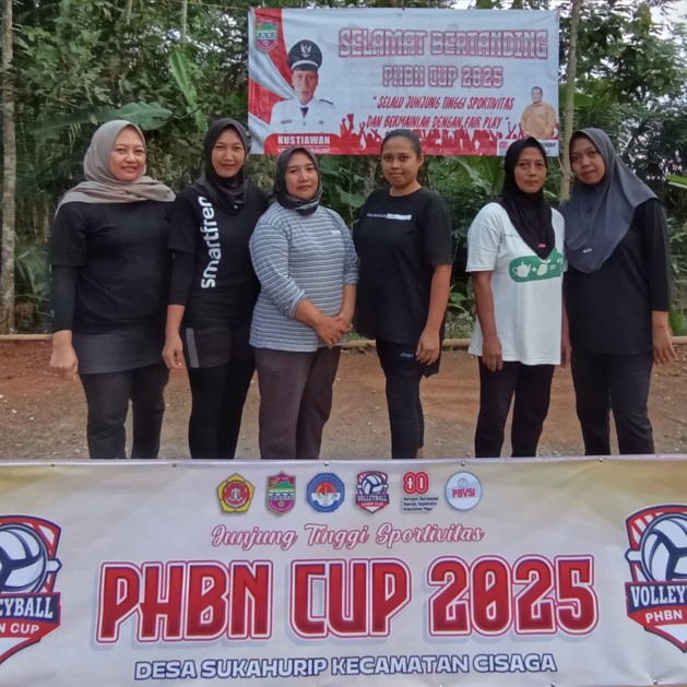 Turnamen Volley Ball Antar Dusun dalam Rangka PHBN Desa Sukahurip 2025